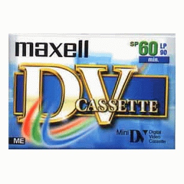 VIDEOCASSETTE MAXELL DVC-60 SP DIG. CAMCO/PER STUK  OUTLET